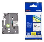 Brother TZe M31 - Laminiertes Band (matt) - schwarz auf durchsichtig - Rolle