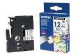 Brother TZEFA3 Textilband zum Aufbügeln blau auf weiß - Rolle (1,2 cm x 3 m)