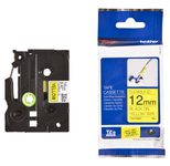 Brother Original P-Touch Farbband schwarz auf gelb (TZE-FX631)