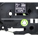 Brother Original P-Touch Stempelband schwarz (3,6 cm x 3 m) 1 Rolle (STE-161)