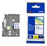 Brother Original P-Touch Farbband blau auf weiß (TZE-233)