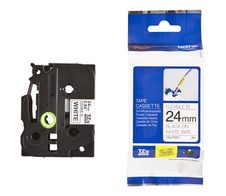 Brother TZe FX251 - Flexitape - Schwarz auf Weiß - Rolle (2,4 cm) - 1 Rolle(n) - für P-Touch PT-1000, 1005, 1010, 1090,
