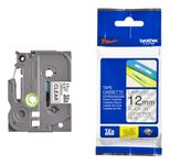 Brother Original P-Touch Farbband schwarz auf transparent (TZE-131)