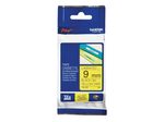 Brother Original P-Touch Farbband schwarz auf gelb (TZE-621)