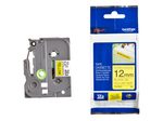 Brother Original P-Touch Farbband schwarz auf gelb (TZE-S631)