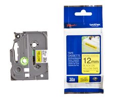 Brother Original P-Touch Farbband schwarz auf gelb (TZE-S631)