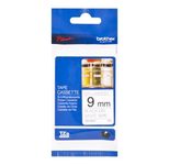 Brother TZe-N221 Schriftband Schwarz auf Weiß 9mm x 8m