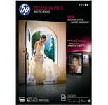 HP Premium Plus Fotopapier glänzend A4 (210 x 297 mm) 20 Blatt für Officejet Pro, Deskjet, ENVY (CR672A)