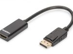 Digitus DisplayPort-Adapterkabel - DisplayPort / HDMI 0,15m