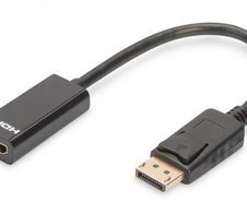 Digitus DisplayPort-Adapterkabel - DisplayPort / HDMI 0,15m
