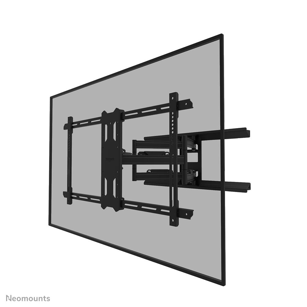 Neomounts LEVEL-850 WL40S-850BL18 voll bewegliche Wandhalterung für 43-86" Bildschirme - Schwarz video preview