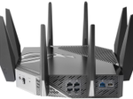 ASUS ROG Router GT-AXE11000 Rapture Tri-Band 6GHz WiFi 6E 2.5G Ethernet (90IG06E0-MO1R00)