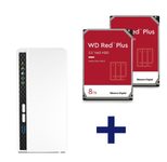 QNAP TS-233 & 16TB WesternDigital Red Plus NAS Bundle