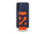 Samsung Silicone Cover mit Schlaufe Galaxy S22+ (Navy)