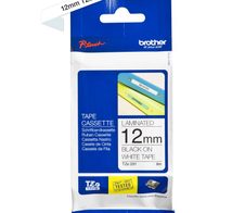 Brother TZe 231CIV - Laminiertes Band - Schwarz auf Weiß - Rolle (1,2 cm x 8 m) - 1 Rolle(n) - für P-Touch 1090, 1290, 1