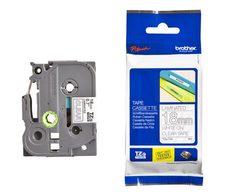 Brother TZe 145 - Laminiertes Klebeband - weiß auf durchsichtig - Rolle (1,8 cm x 8 m) - 1 Rolle(n) - für P-Touch PT-123