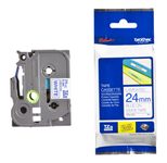 Brother TZe 253 - Laminiertes Band - blau auf weiß - Rolle (2,4 cm x 8 m) - 1 Rolle(n) - für P-Touch PT-2420, 2430, 2460