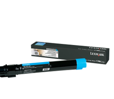 Lexmark Original Toner Standard Variante - X950 cyan 22.000 Seiten (X950X2CG)
