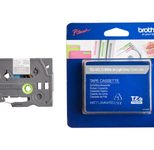 Brother TZe MQL35 - Laminiertes Band (matt) - Weiß auf Hellgrau - Rolle (1,2 cm x 5 m) - 1 Rolle(n) - für P-Touch PT-101