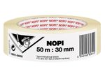 NOPI Kreppband 30 mm  x 50 m beige