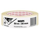 NOPI Kreppband 30 mm  x 50 m beige