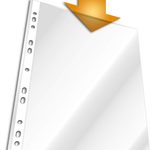 DURABLE durchsichtige A4 Prospekthüllen - Glasklar - 100 Stück