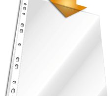 DURABLE durchsichtige A4 Prospekthüllen - Glasklar - 100 Stück