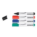 Legamaster TZ 100 Whiteboard-Marker 1,5 - 3,0 mm farbsortiert - 4 Stück