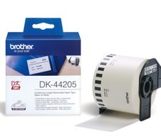 Brother DK-44205 - Wiederablösbare Klebeetiketten - weiß - Rolle (6,2 cm x 30,5 m) - 1 Rolle(n) - für QL 1050, 1060, 500