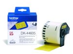Brother DK44605 - Wiederablösbare Klebeetiketten - Gelb - Rolle (6,2 cm x 30,5 m) - 1 Rolle(n) - für QL 1050, 1060, 500,