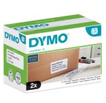 DYMO® Original Etikett für LabelWriter™, Namensschild - weiss -  permanent, 2 x 575 Etiketten, für LW 4XL & 5XL