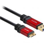 DeLOCK Kabel USB 3.0 Typ-A zu USB 3.0 Typ Micro-B 2m Premium