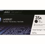 HP Original 35A Toner Doppelpack schwarz 2 x 1.500 Seiten (CB435AD)