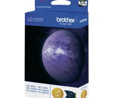 Brother Original LC-1220Y Druckerpatrone gelb 300 Seiten (LC1220Y)
