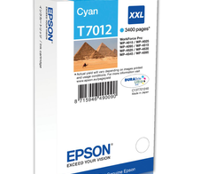 Epson Original T7012 Druckerpatrone cyan 3.400 Seiten 34ml (C13T70124010)