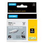 DYMO® Original IND-Heißschrumpfschlauch für Rhino 6000+, Polyolefin - schwarz auf weiss