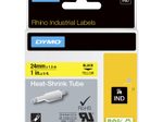 DYMO® Original IND-Heißschrumpfschlauch für Rhino 6000+, Polyolefin - schwarz auf gelb