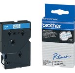 Brother Original P-Touch Farbband blau auf weiß (TC-203)