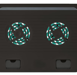 Trust Cyclone Notebook-Kühlständer - Schwarz (USB, bis 16")