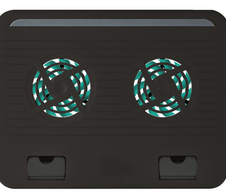 Trust Cyclone Notebook-Kühlständer - Schwarz (USB, bis 16")