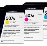 HP Original 507A Toner 4er Set schwarz, cyan, magenta, gelb