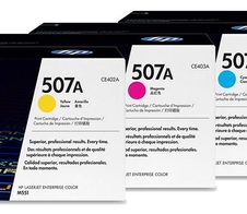 HP Original 507A Toner 4er Set schwarz, cyan, magenta, gelb