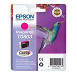 Epson Original T0803 Kolibri Druckerpatrone magenta 460 Seiten 7ml (C13T08034011)