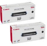 Canon Original Toner 707BK Doppelpack schwarz (OP9424A004DP)