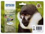Epson Original T0895 Druckerpatronen MultiPack schwarz cyan magenta gelb (C13T08954011)