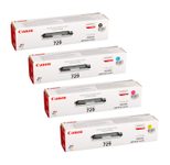 Canon Original Toner 729 4er-Set schwarz, cyan, magenta, gelb (OP4370B002)