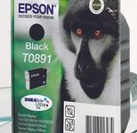 Epson Original T0891 Druckerpatrone schwarz Blister 170 Seiten 6ml (C13T08914011)