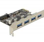 DeLOCK PCI Express Card zu 4x extern SuperSpeed USB 5 Gbps Type-A Buchse