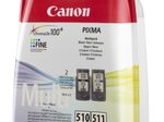 Canon Original PG-510/CL-511 Druckerpatronen 2er-Pack - BK/C/M/Y
