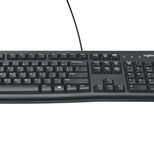Logitech Corded Keyboard Plug&Play-USB-Tastatur schwarz (US/QWERTY)
